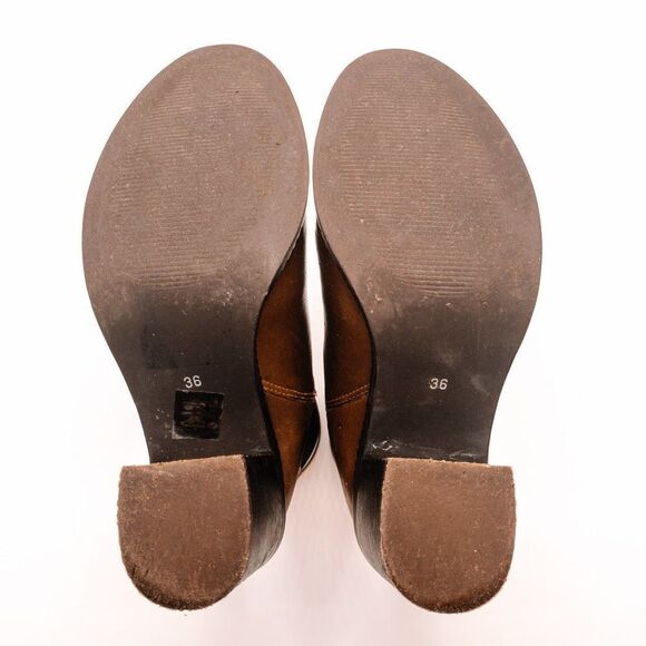 Wera of Stockholm Leather Chelsea Heel Boot Size 6 - Picture 8 of 8